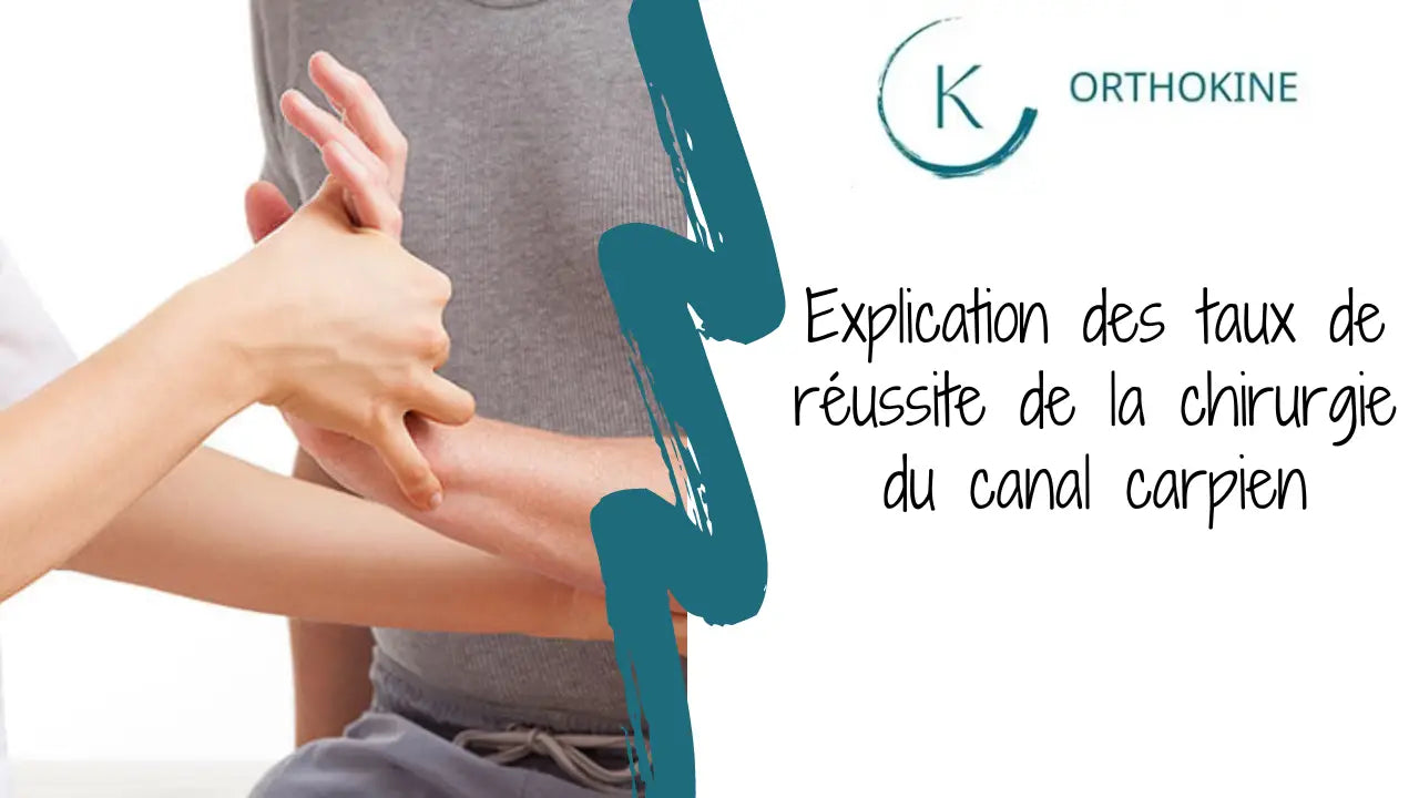 Explication des taux de réussite de la chirurgie du canal carpien